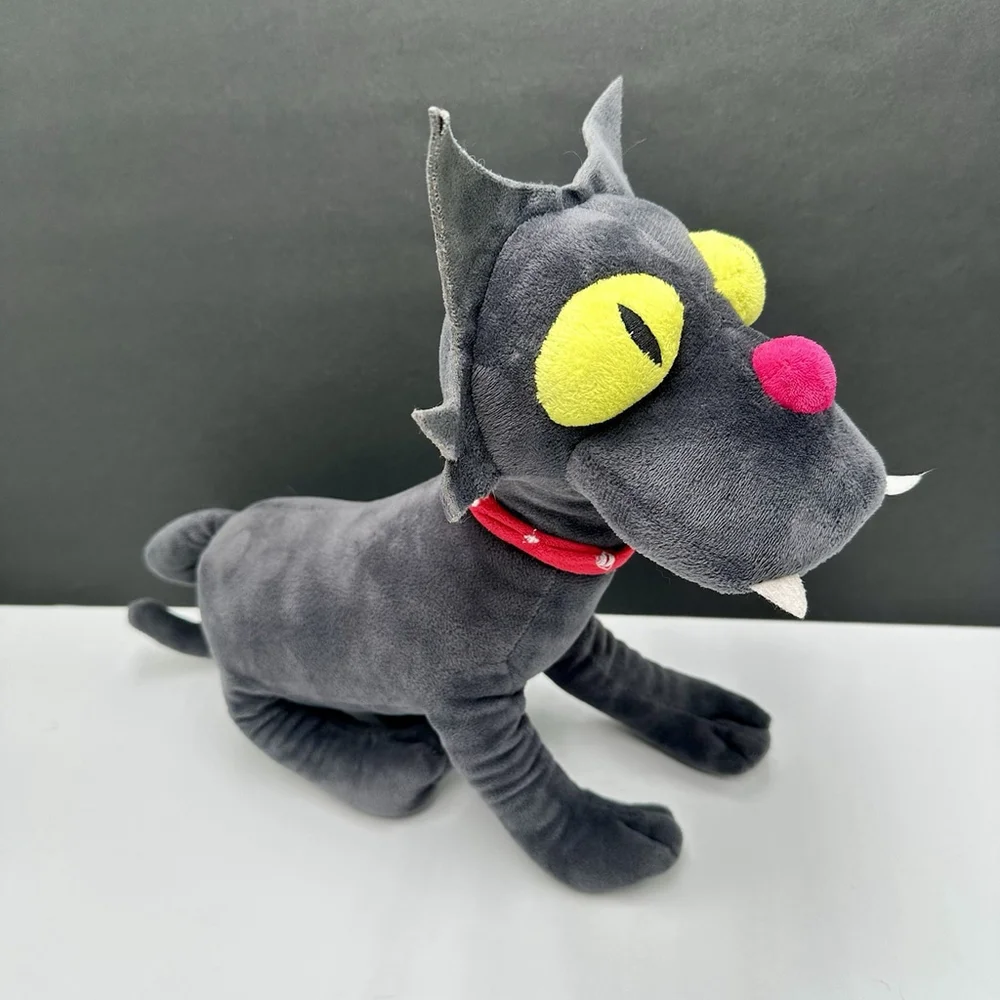 The Simpsons Snowball II Cat Plush 14” Stuffed Animal Gray Universal Studios - Picture 2 of 7